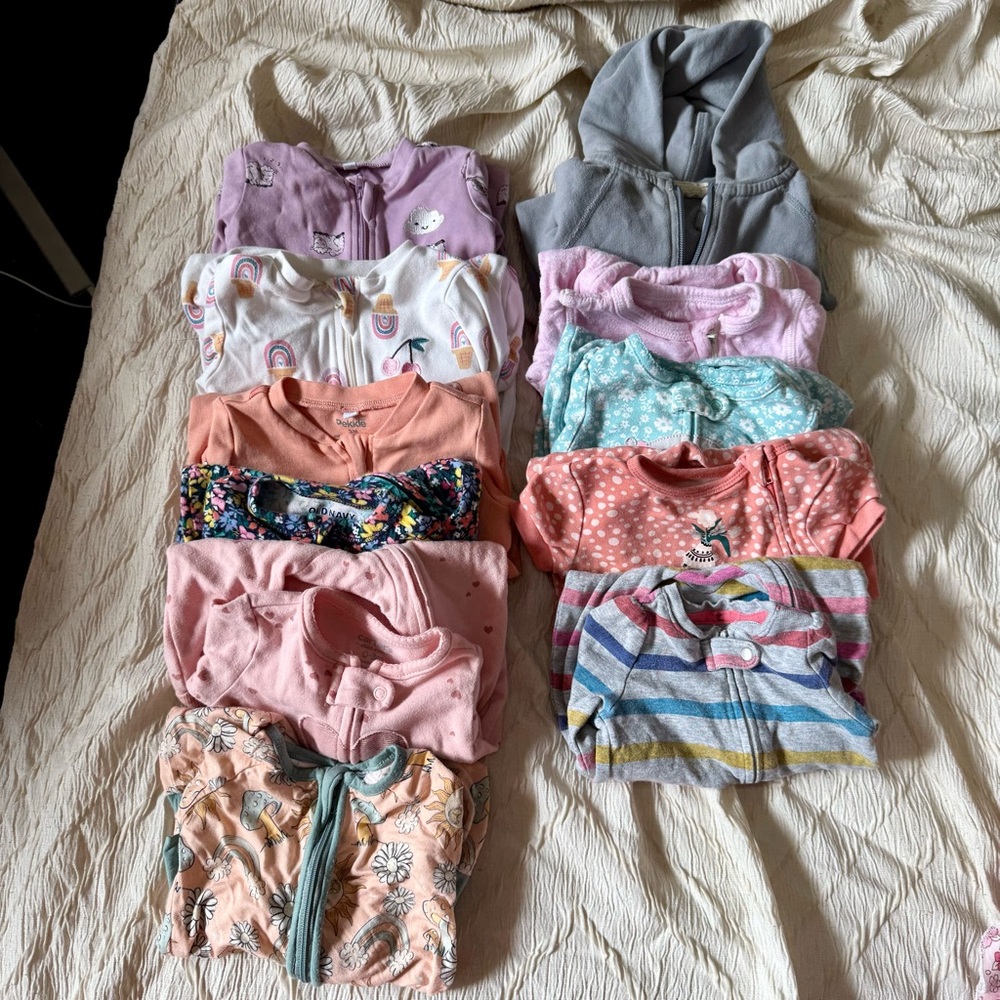 Baby Girl Clothing 0-3 month Bundle
